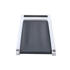 NAYSAYE Tapis Roulant Compatto, Capacità di 125 kg, Ideale per l'Allenamento in Casa o in Ufficio, Bianco, 47.2*20.9*4.9