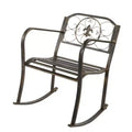 Karl Home | 22 in. Metal Rocking Chair