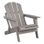 Whisen Oversized Wooden Adirondack Chair with Pre-Assembled Back