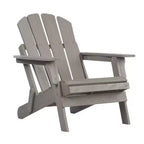 Whisen Oversized Wooden Adirondack Chair with Pre-Assembled Back