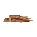Whisen Oversized Wooden Adirondack Chair with Pre-Assembled Back