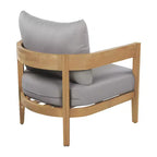 Christopher Knight Home Brooklyn Outdoor Acacia Wood Club Chair with Cushions (Set of 2)