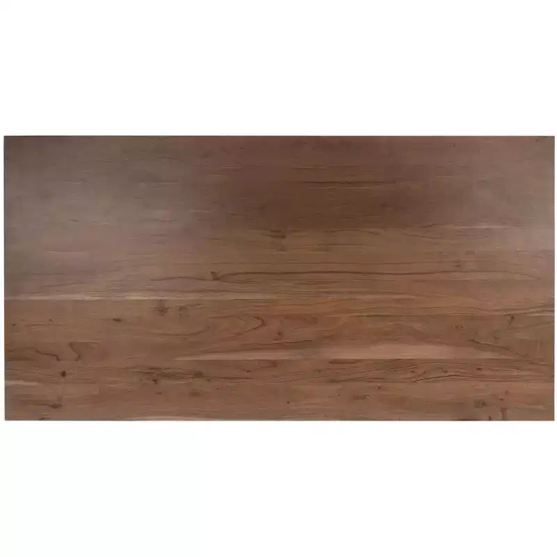 Dakota Rectangle Dining Table - SFV5726A - Walnut/Gold - Safavieh Couture