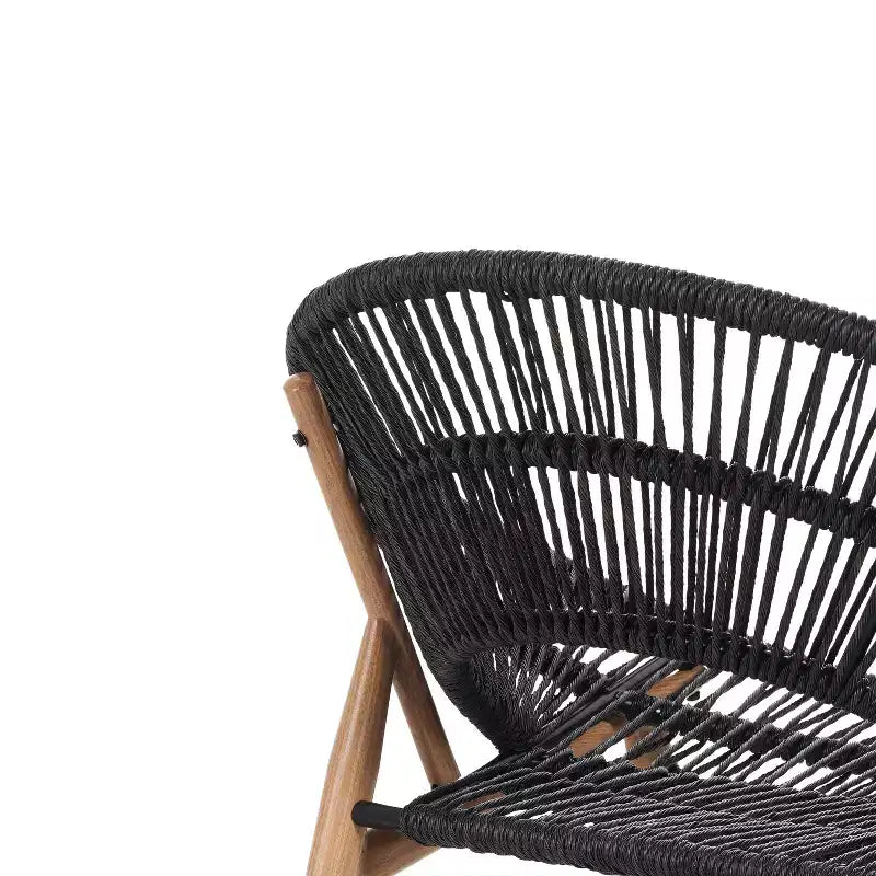 Christopher Knight Home Cecil Bohemian Outdoor Papasan Style Wicker Lounge Chair with Cushions