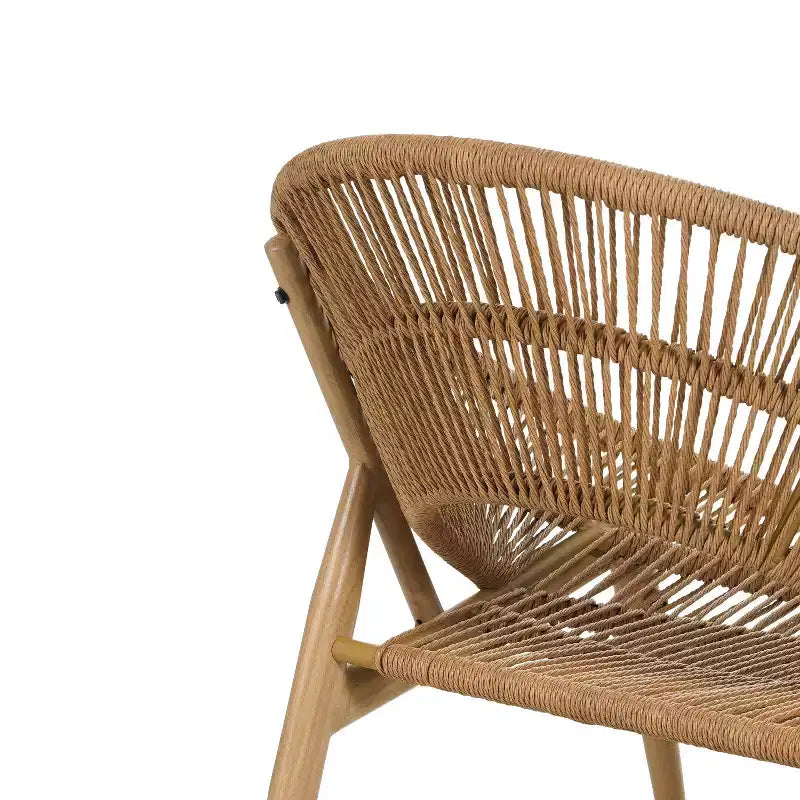 Christopher Knight Home Cecil Bohemian Outdoor Papasan Style Wicker Lounge Chair with Cushions