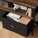 55 Inch TV Stand for Living Room, TV Stand with 3 Drawers, Compact Entertainment Center with Storage Solutions