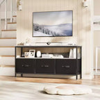 55 Inch TV Stand for Living Room, TV Stand with 3 Drawers, Compact Entertainment Center with Storage Solutions