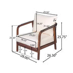 Okak 16 Sedia da esterno Boho Accent in acacia con schienale intrecciato, set da 1/2, poltrona lounge da patio per veranda, giardino, cortile, portata max 180 kg