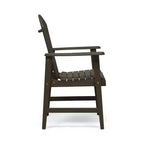 Sedia pieghevole Adirondack da patio Okak Oversized, set da 2, sedia da pranzo e sedia accentata in acacia premium per giardino e cortile, sedia a sdraio da esterno
