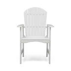 Sedia pieghevole Adirondack da patio Okak Oversized, set da 2, sedia da pranzo e sedia accentata in acacia premium per giardino e cortile, sedia a sdraio da esterno