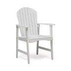 Sedia pieghevole Adirondack da patio Okak Oversized, set da 2, sedia da pranzo e sedia accentata in acacia premium per giardino e cortile, sedia a sdraio da esterno