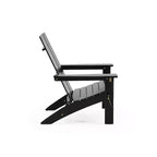 Okak Sedia Pieghevole Rustica da Patio Adirondack in Acacia per Portico, Giardino e Cortile, Sedia a Sdraio da Esterno, Max 136 kg