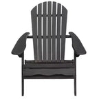 Sedia Adirondack Pieghevole Rustica Okak in Acacia Premium per Patio, Veranda, Giardino e Cortile, Sedia a Sdraio da Esterno, Max 136 kg