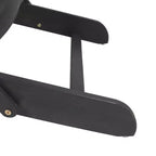 Sedia Adirondack Pieghevole Rustica per Patio Okak, Sedia da Giardino in Legno per Portico, Giardino e Cortile, Sedia a Sdraio da Esterno, Max 150 kg