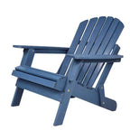Okak Oversized Patio Folding Adirondack Chair Wooden Accent Chair for Porch,Garden&Backyard,Outdoor Lounge Chair,330lbs Max
