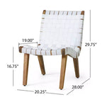 Okak 16.7 Sedie a Sdraio Rustiche da Esterno con Cinghia in Corda Intrecciata in Legno di Acacia per Giardino, Portico, Piscina e Cortile, Mobili da Esterno con Seduta
