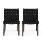 Okak 16.7 Sedie a Sdraio Rustiche da Esterno con Cinghia in Corda Intrecciata in Legno di Acacia per Giardino, Portico, Piscina e Cortile, Mobili da Esterno con Seduta