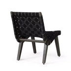 Okak 16.7 Sedie a Sdraio Rustiche da Esterno con Cinghia in Corda Intrecciata in Legno di Acacia per Giardino, Portico, Piscina e Cortile, Mobili da Esterno con Seduta