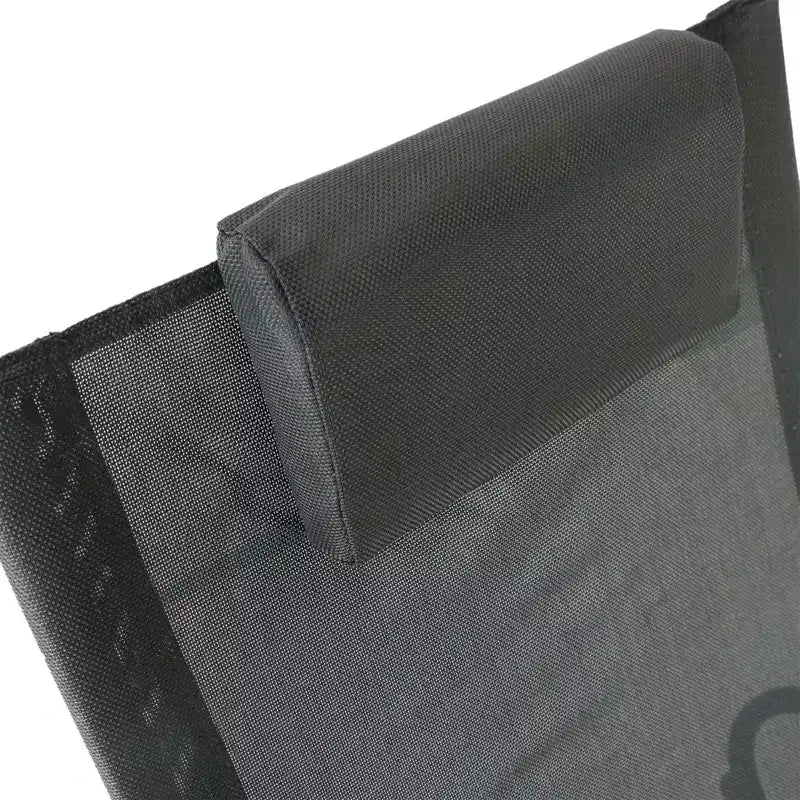 Okak Patio Pool Lounger Sedia a Dondolo da Esterno con Seduta in Rete Traspirante, 1 Pezzo, Sedia a Sdraio per Piscina, Spiaggia, Veranda e Giardino