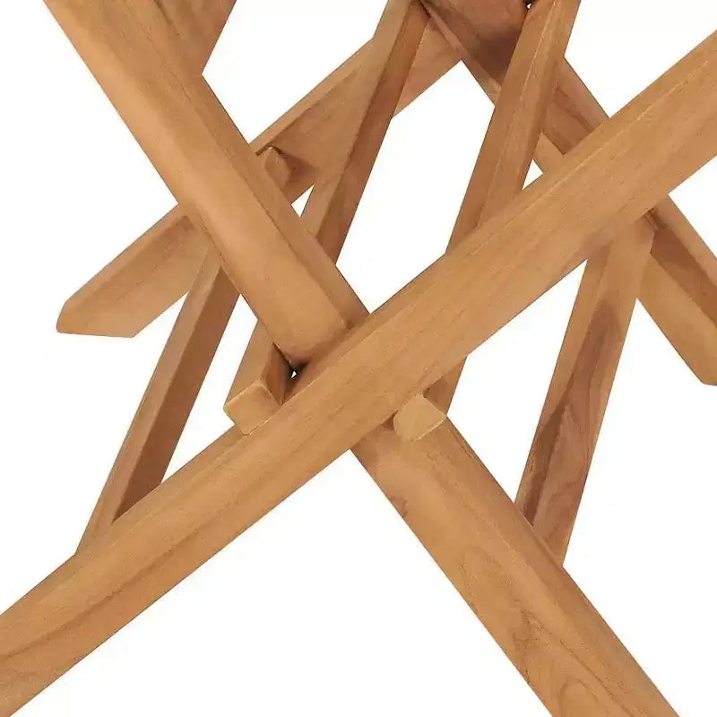 vidaXL Sedie Pieghevoli da Giardino, Set da 2, Sedie da Esterno in Legno per Giardino, Pranzo, Campeggio, Spiaggia, Terrazza, Struttura Stabile Facili da Riporre, Legno Massello di Teak