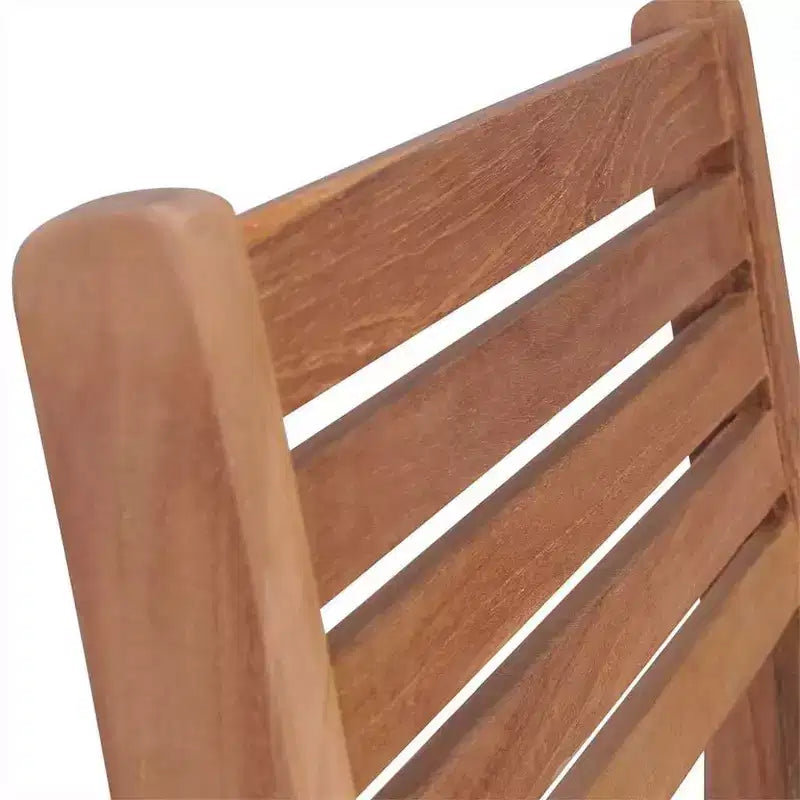 vidaXL Sedie Impilabili da Esterno, Set da 6 Pezzi, Legno Massello di Teak con Cuscini, Resistenti alle Intemperie, Per Interni/Esterni, Ideali per Casa, Ufficio, Bar e Caffè