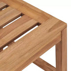 vidaXL Sedie da Giardino 2 pz in Legno Massello di Teak - Mobili da Esterno per Giardino, Patio o Terrazza con Schienale Comodo e Look Raffinato