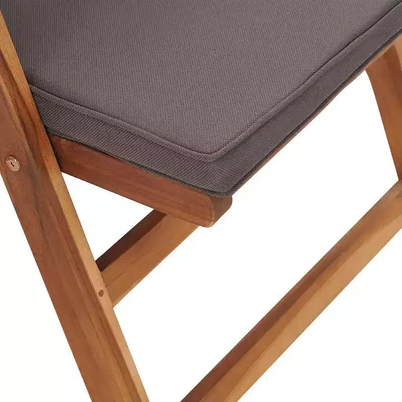 vidaXL Sedie da Giardino Reclinabili in Solido Legno di Teak con Cuscini - Lussuose, Schienali Regolabili, Facili da Piegare e Riporre, Ideali per Uso Esterno