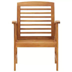 vidaXL Set 2 Sedie da Giardino Legno Massello di Acacia - Marrone