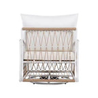 Christopher Knight Home Milles 360 Swivel Bohemian Patio Lounge Chair with Handwoven Rope and Cushions (Set of 2)