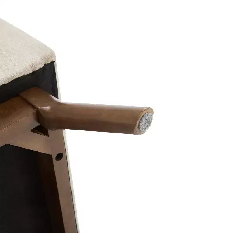 Panca Pouf Contenitore Quadrata Tappezzata Mid-Century Modern Zeus & Ruta per Ingresso, Salotto o Sala Famiglia