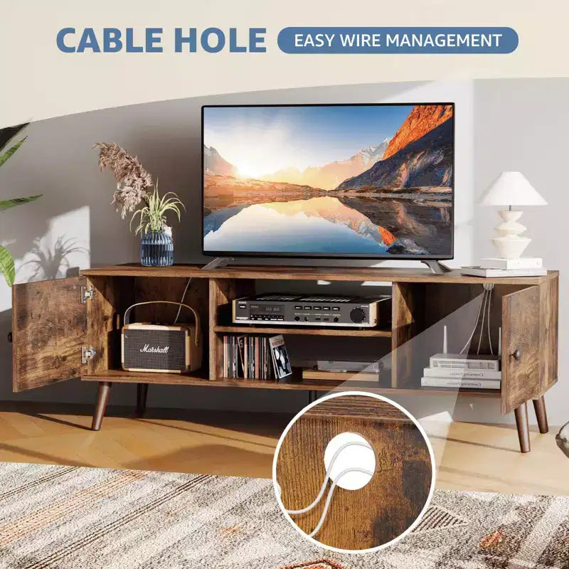 MAYEERTY Mobile TV - Contenitore e Espositore, per Salotto e Ufficio