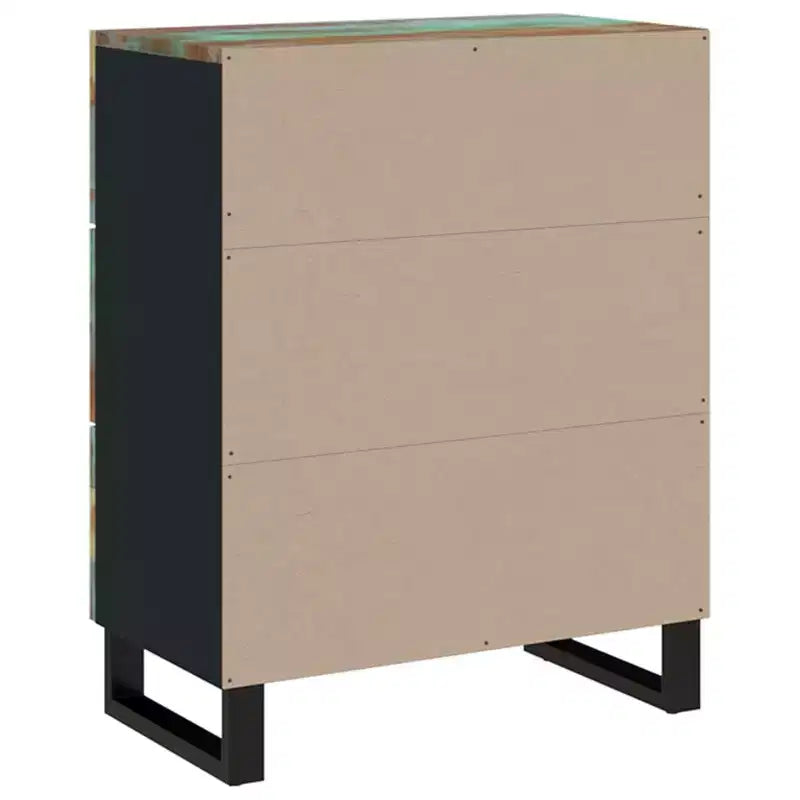 vidaXL Credenza Mista con tonalità di verde, blu, arancione e rosso