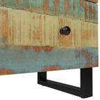vidaXL Credenza Mista con tonalità di verde, blu, arancione e rosso