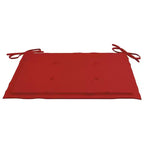 vidaXL Solid Teak Wood Stackable Patio Chairs with Cushions - Set of 6, Easy Assembly, Comfortable Outdoor Seating, Weather Resistant and Durable