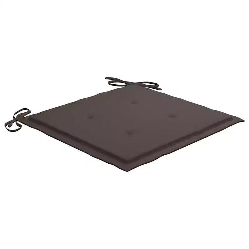 vidaXL Sedie da Giardino Impilabili con Cuscini 8 pz in Legno Massello di Teak
