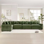 Oversized Cloud Modular Sectional Couch,Convertible Sectional Couches Deep Seat Extra-Wide Armrests