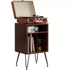 PexFix Record Cabinet Suitable For Record Player Stands Record Player Tables Living Rooms With Legs