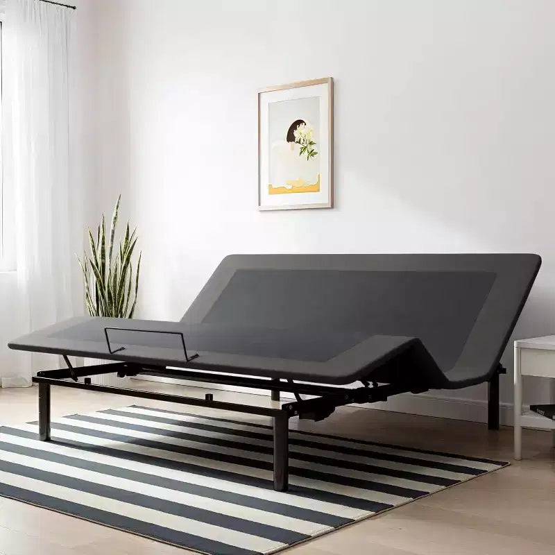 Dyonery adjustable bed frame, head and foot elevation, adjustable leg height, zero-gravity bed, memory preset, Twin XL size/full size/queen size