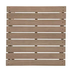 GDFStudio Cartagena Outdoor Acacia Wood 3 Piece Adirondack Chair Chat Set