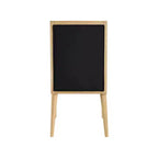 Meridian Furniture, Sedia da pranzo Bristol in pelle vegana, Set da 2