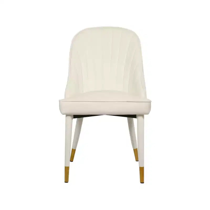 Meridian Furniture, Sedia da pranzo Belle in velluto, set da 2