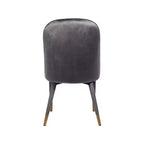 Meridian Furniture, Sedia da pranzo Belle in velluto, set da 2