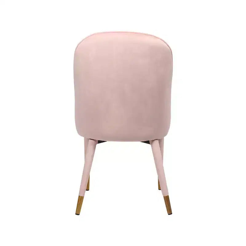 Meridian Furniture, Sedia da pranzo Belle in velluto, set da 2