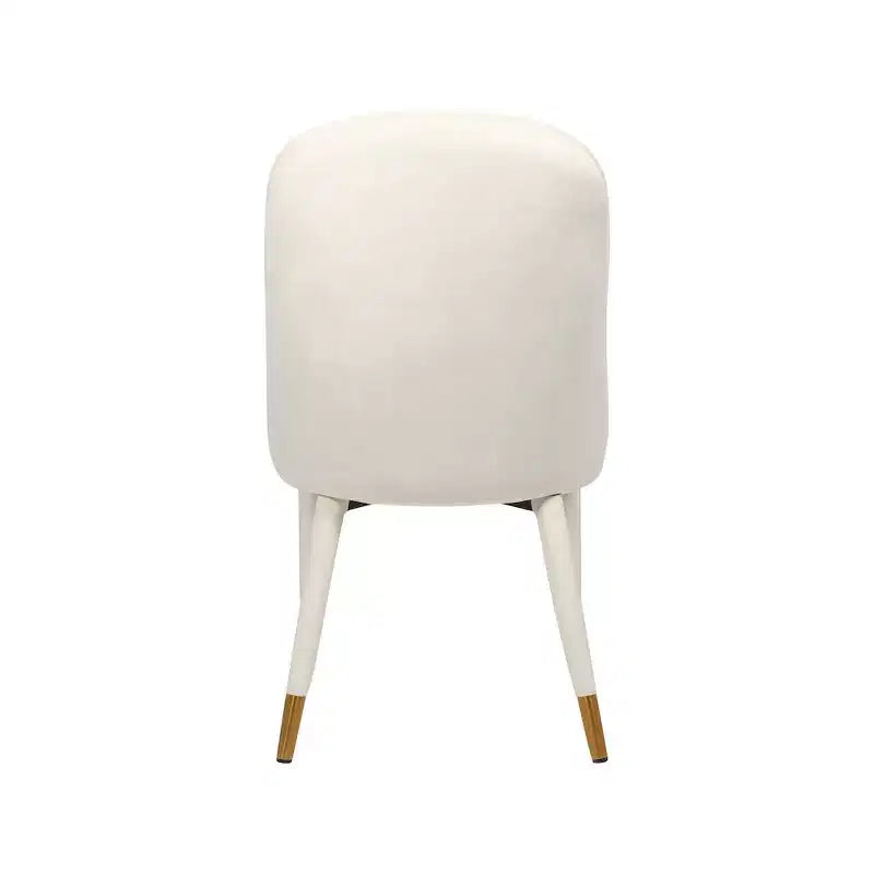 Meridian Furniture, Sedia da pranzo Belle in velluto, set da 2