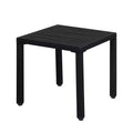 Classic Adirondack Square Side Table - Durable HDPE Composite Outdoor End Table Easy Maintenance & Weather Resistant