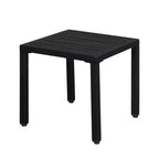 Classic Adirondack Square Side Table - Durable HDPE Composite Outdoor End Table Easy Maintenance & Weather Resistant