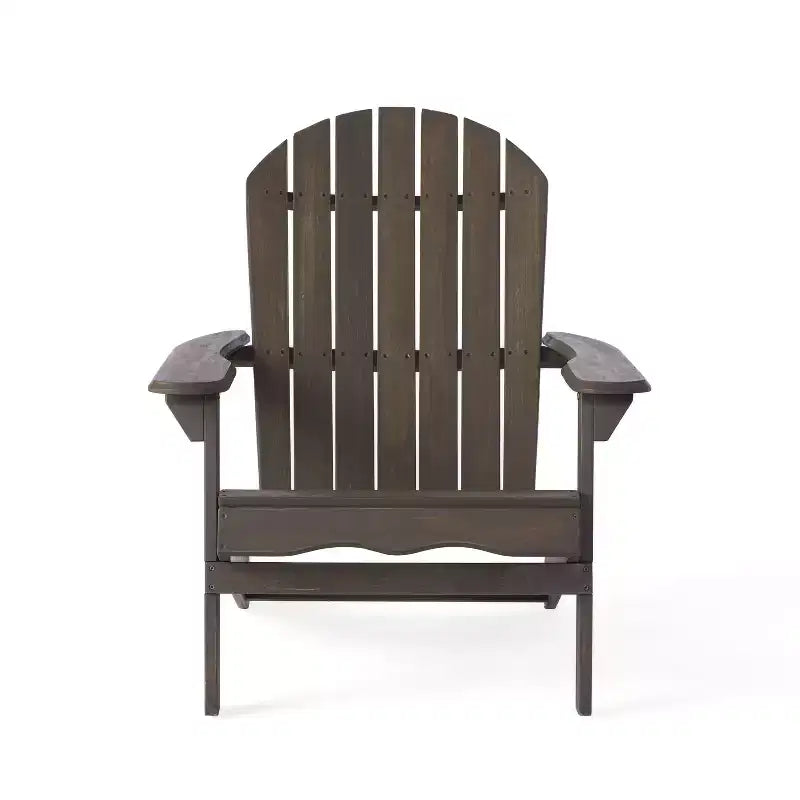 Christopher Knight Home Malibu Outdoor Acacia Wood Adirondack Chairs with Cushions (Set of 2)