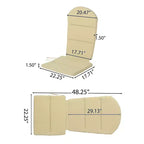 Christopher Knight Home Malibu Outdoor Acacia Wood Adirondack Chairs with Cushions (Set of 2)
