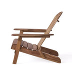 Christopher Knight Home Malibu Outdoor Acacia Wood Adirondack Chairs with Cushions (Set of 2)