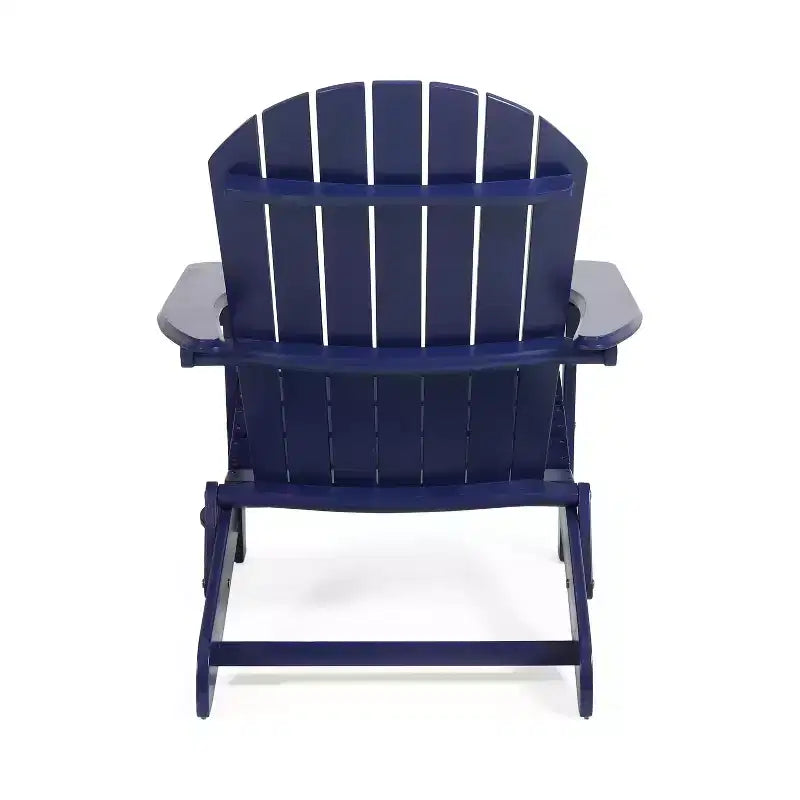 Christopher Knight Home Malibu Outdoor Acacia Wood Adirondack Chairs with Cushions (Set of 2)